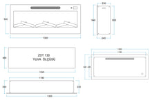 Flameline PAO ZDT 130 Elektrikli Şömine